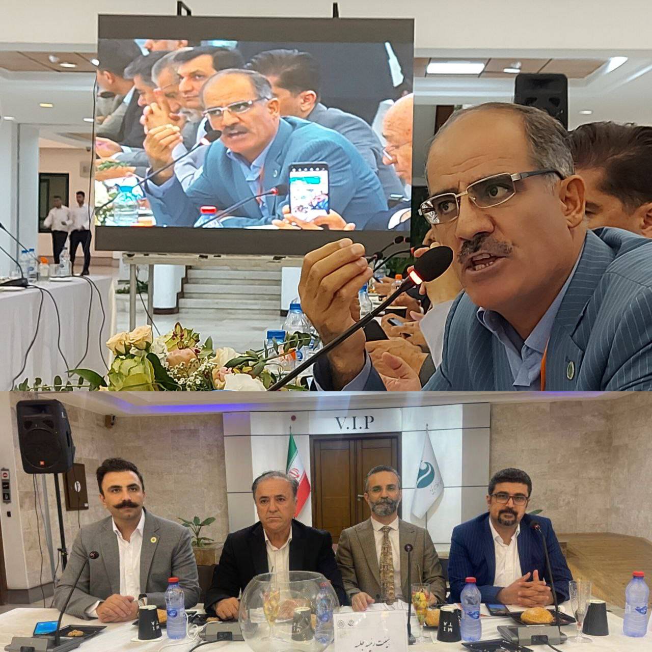حضور اعضای هیات مدیره ی کانون وکلای دادگستری استان کرمانشاه در دومین روز از همایش اتحادیه سراسری کانونهای وکلای دادگستری ایران